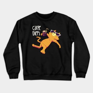 carpe diem Crewneck Sweatshirt